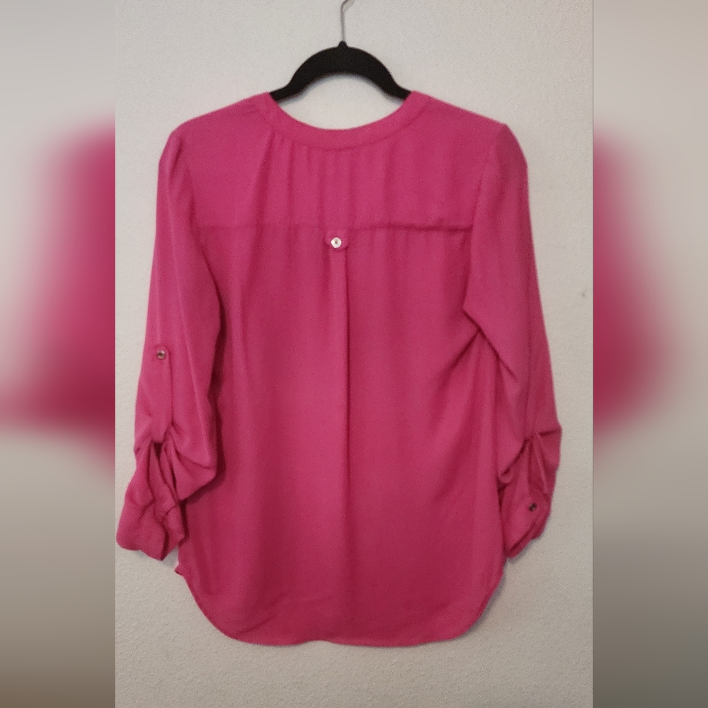Medium Women's Forever 21, Bright Pink Blouse, Business Casual, Like New